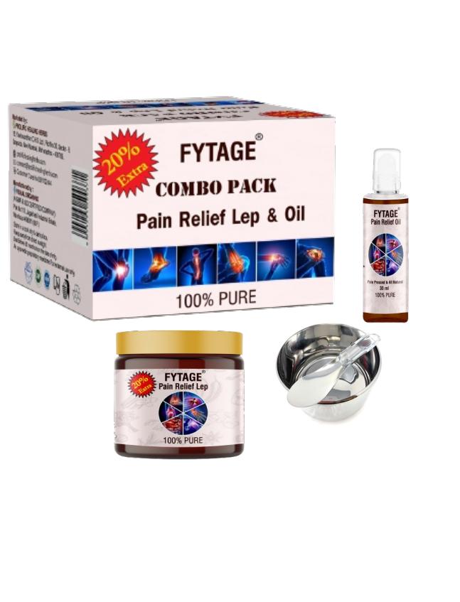 Fytage Pain Relief Lep & Oil Combo Pack