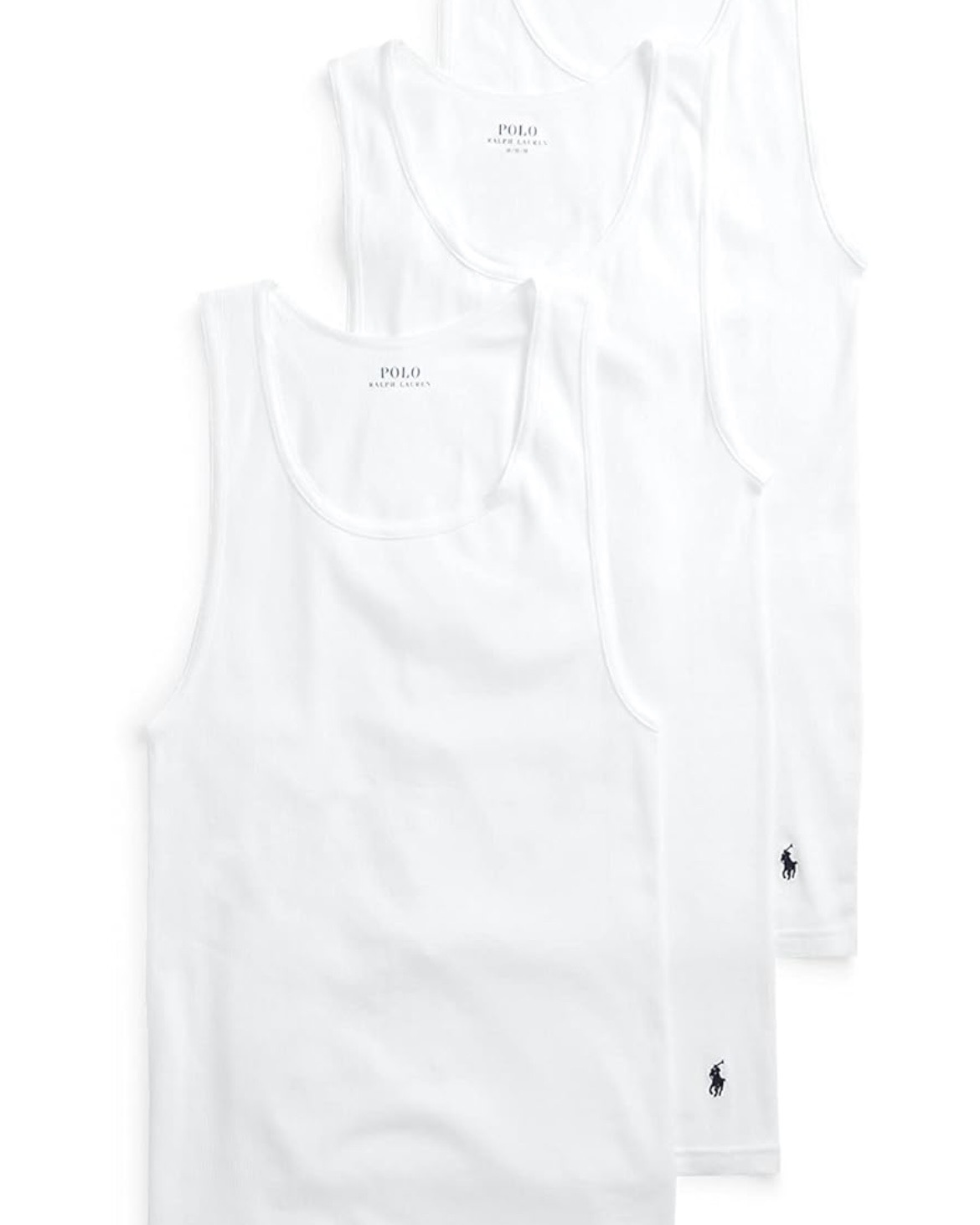 Men's Cotton Tank Tops - 3 Pack