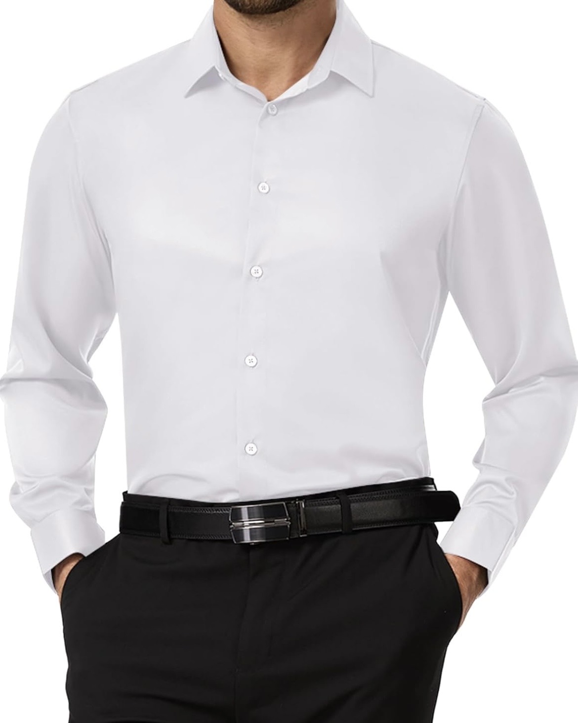 Classic White Dress Shirt