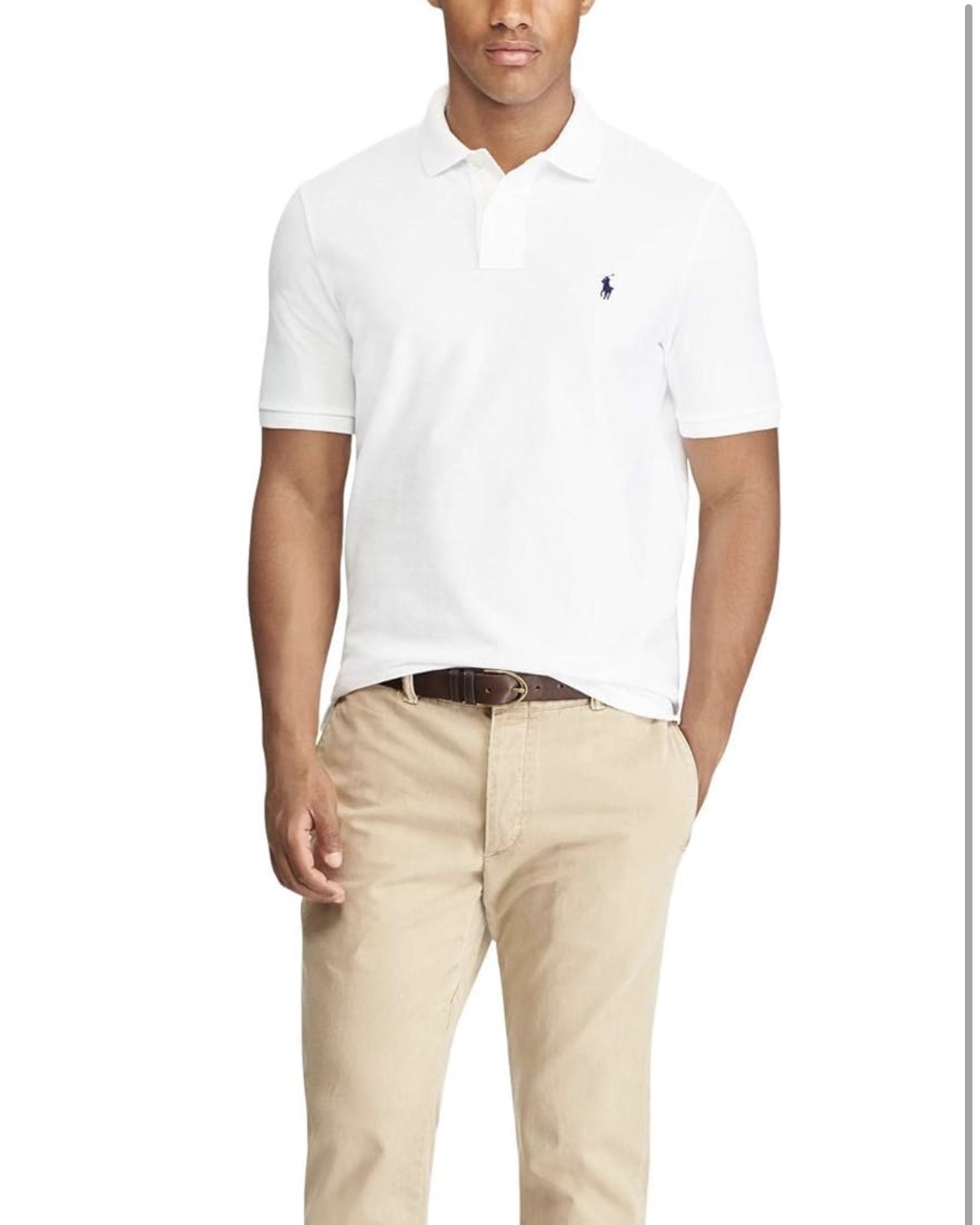 Cl White Polo Shirt