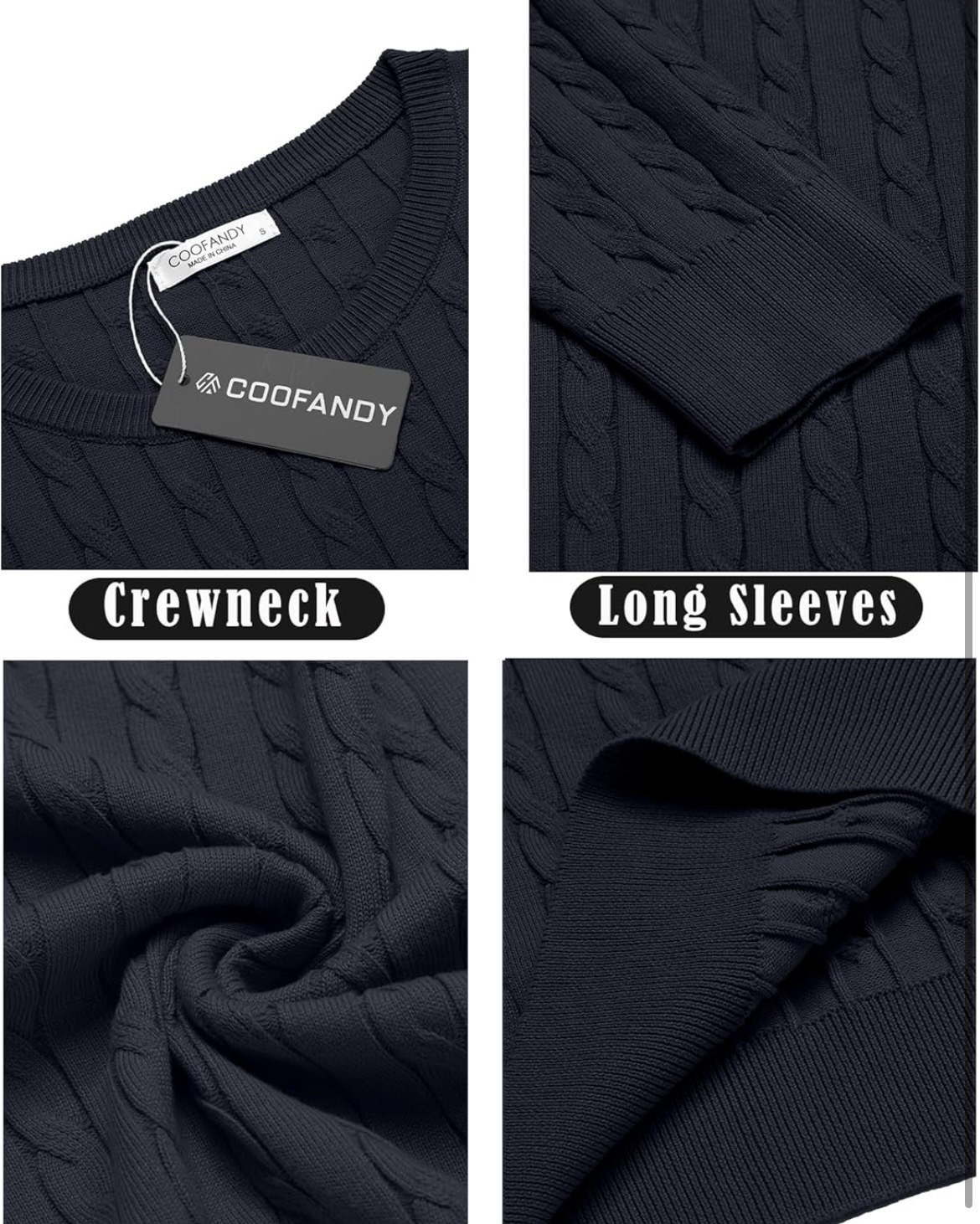 Men's Classic Black Sweater
