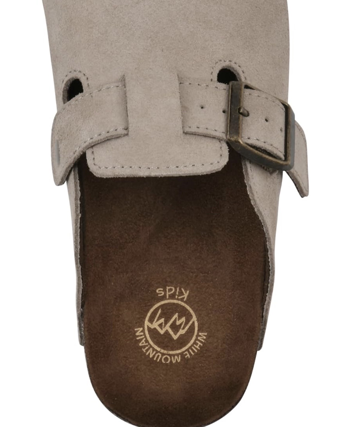 Suede Clog Sandal