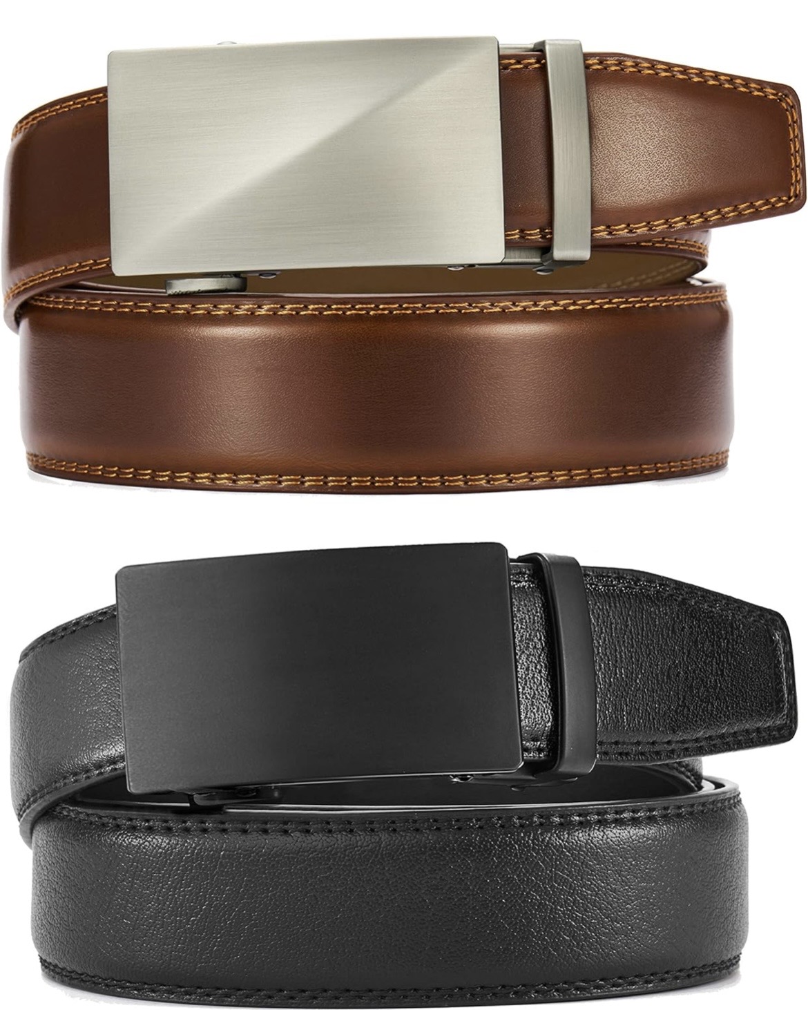 Men's Leather Ratchet Belts