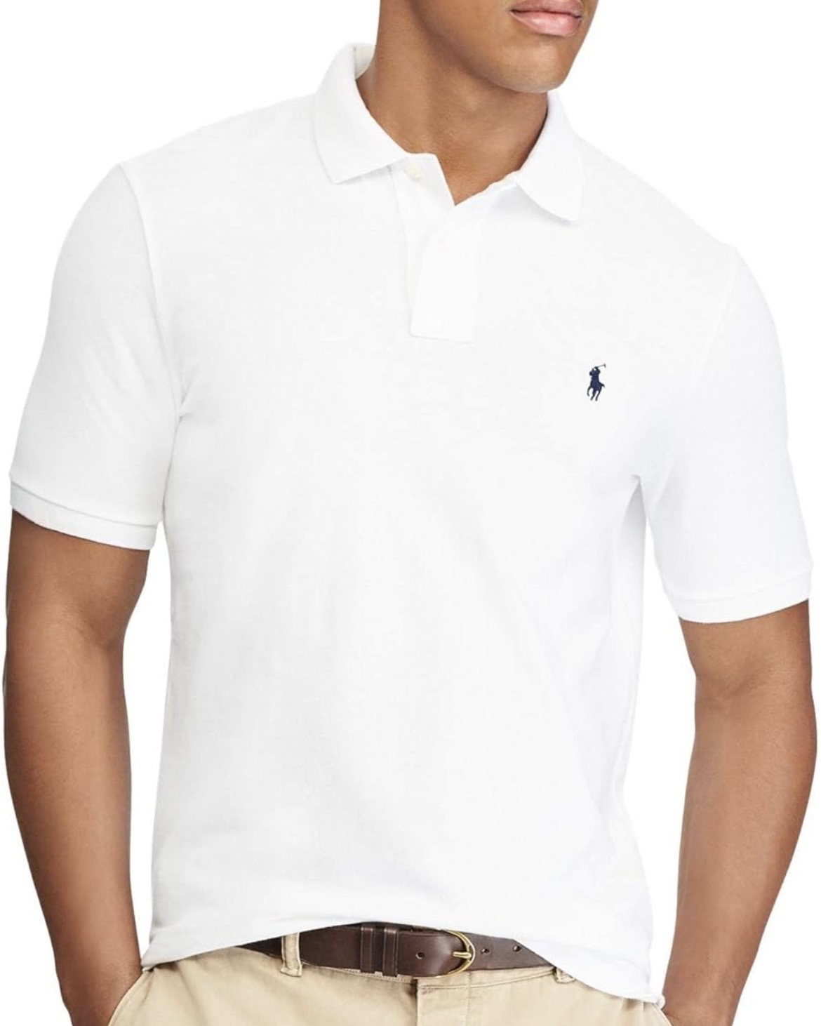 Cl White Polo Shirt
