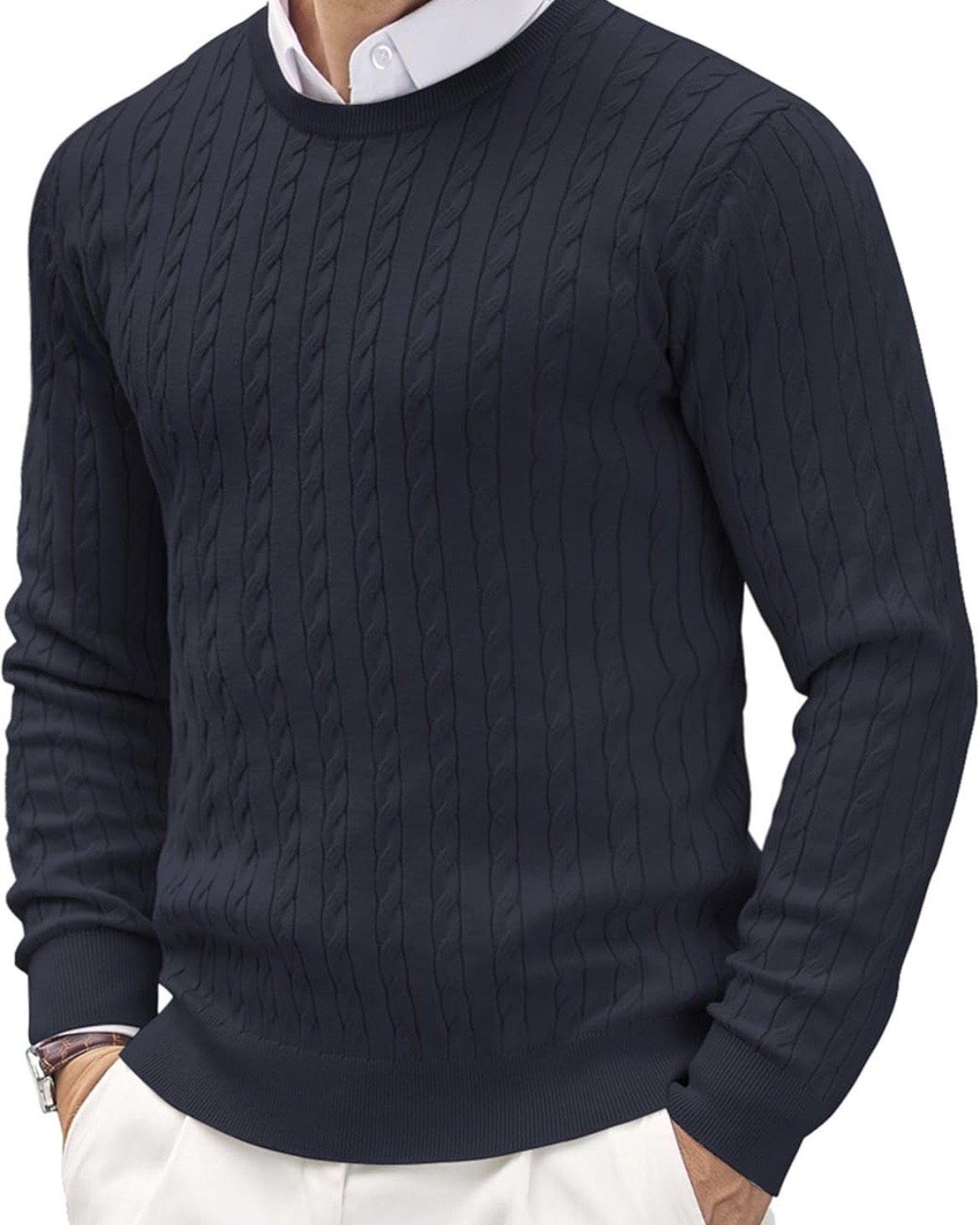 Men's Classic Black Sweater