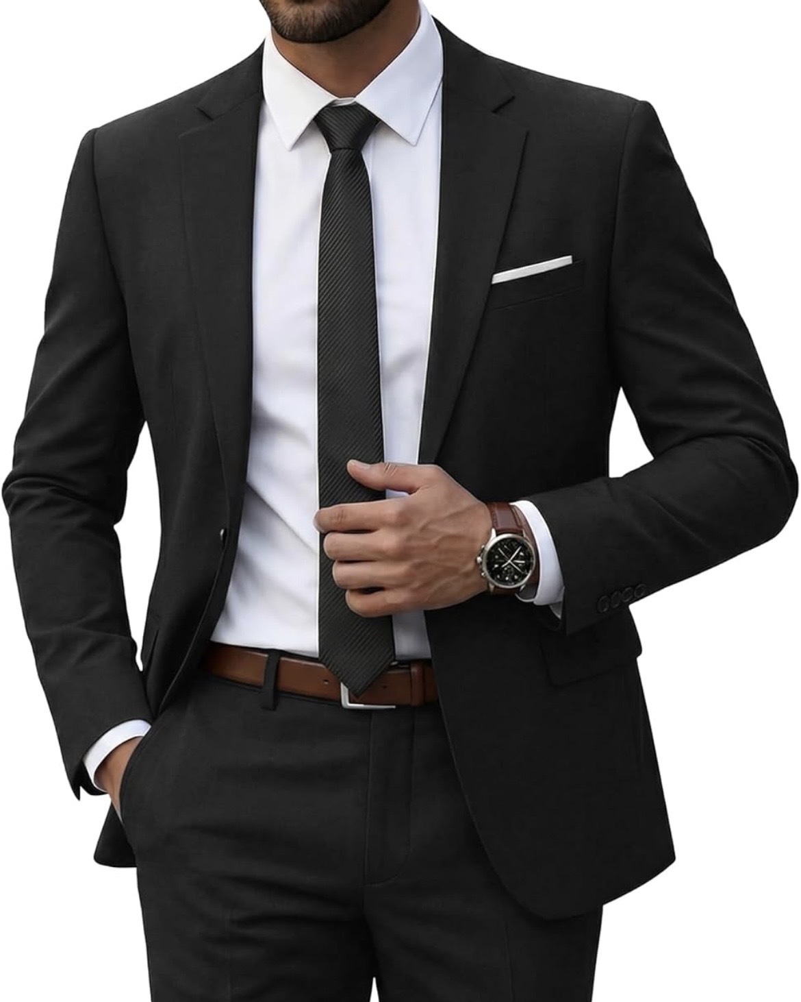 Men's Black Suit