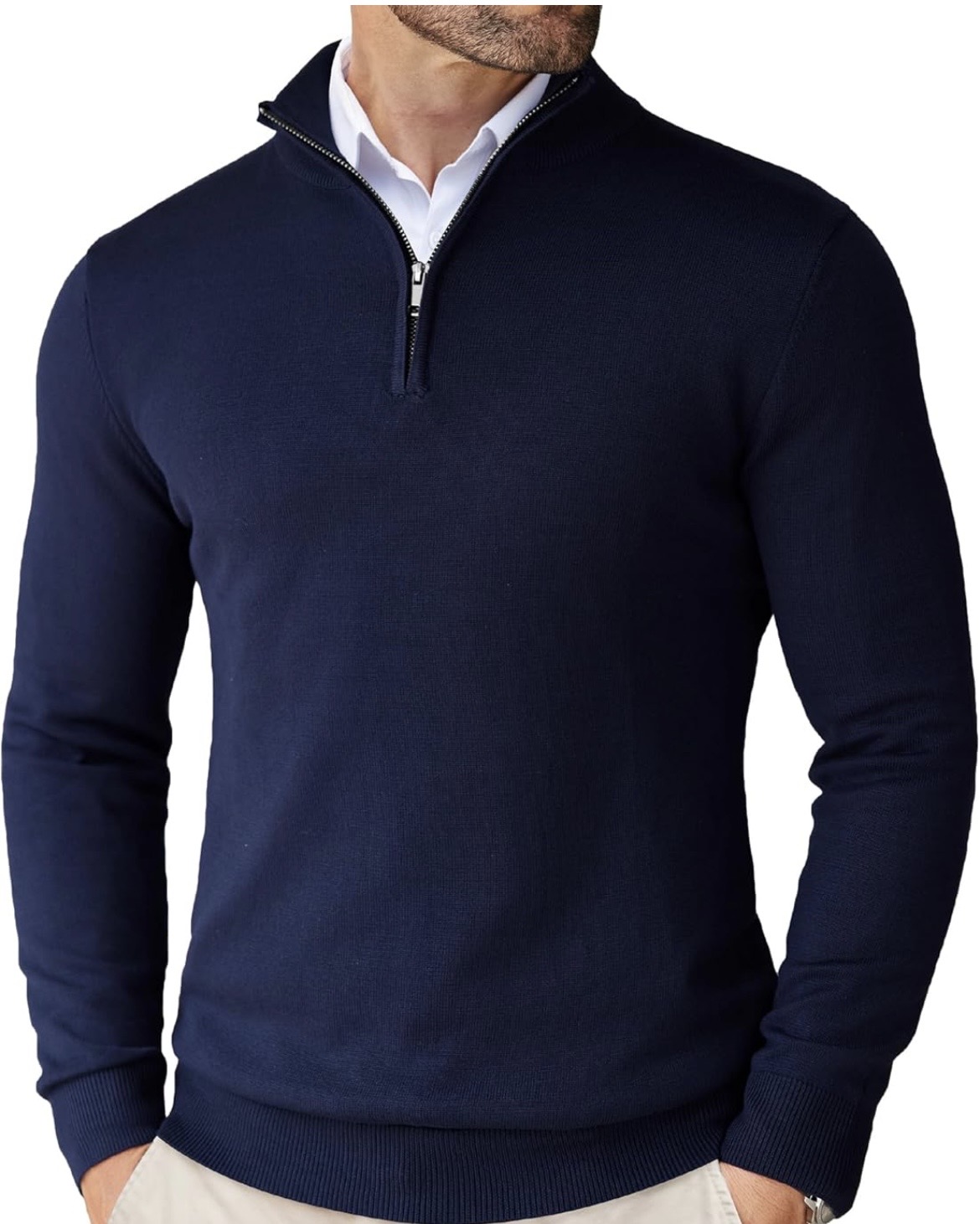 Men's Half-Zip Sweater 