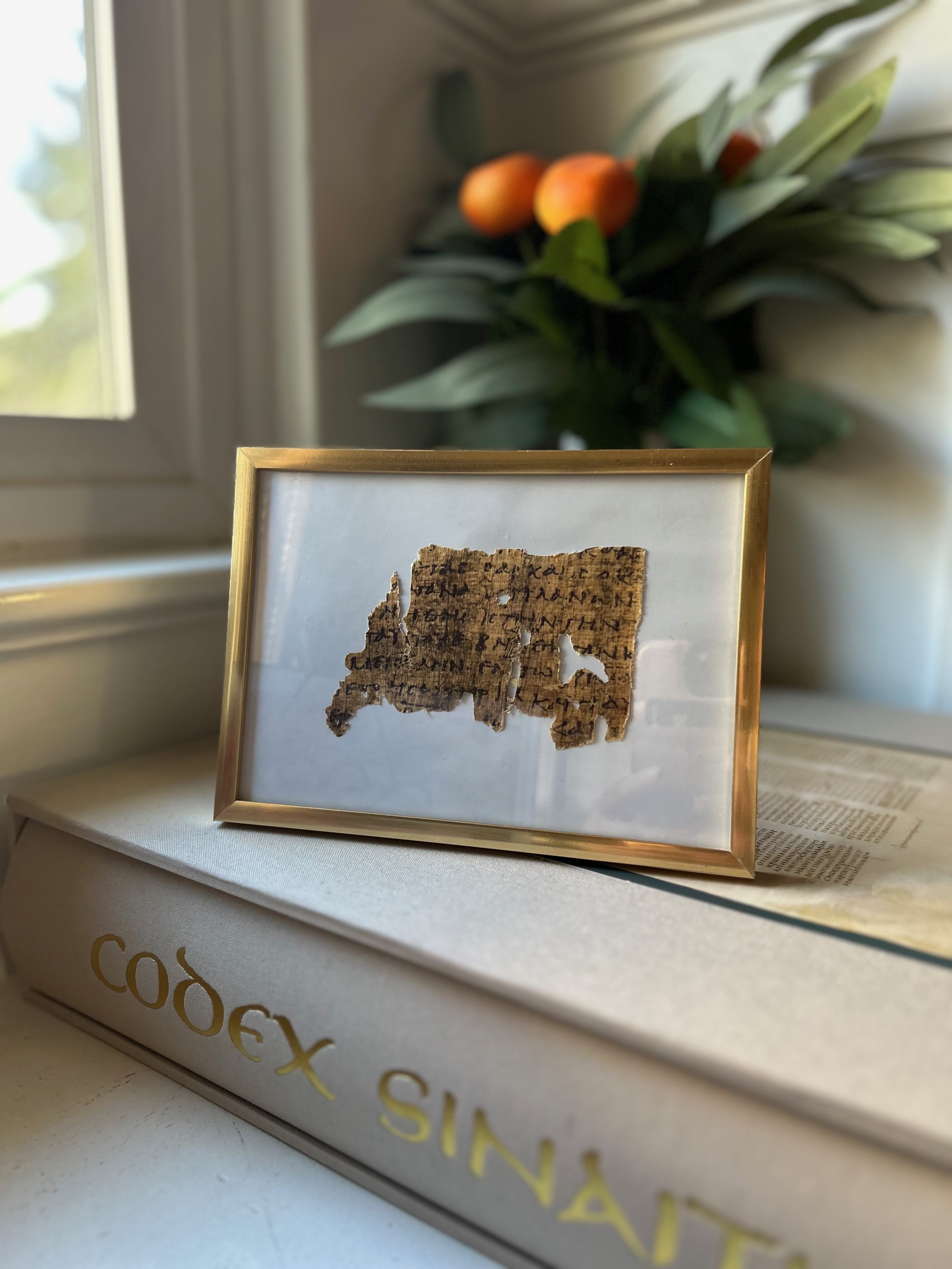 Revelation 12:9 Fall of Satan- Heavenly Victory Over the Dragon!  Handcrafted Papyrus Replica