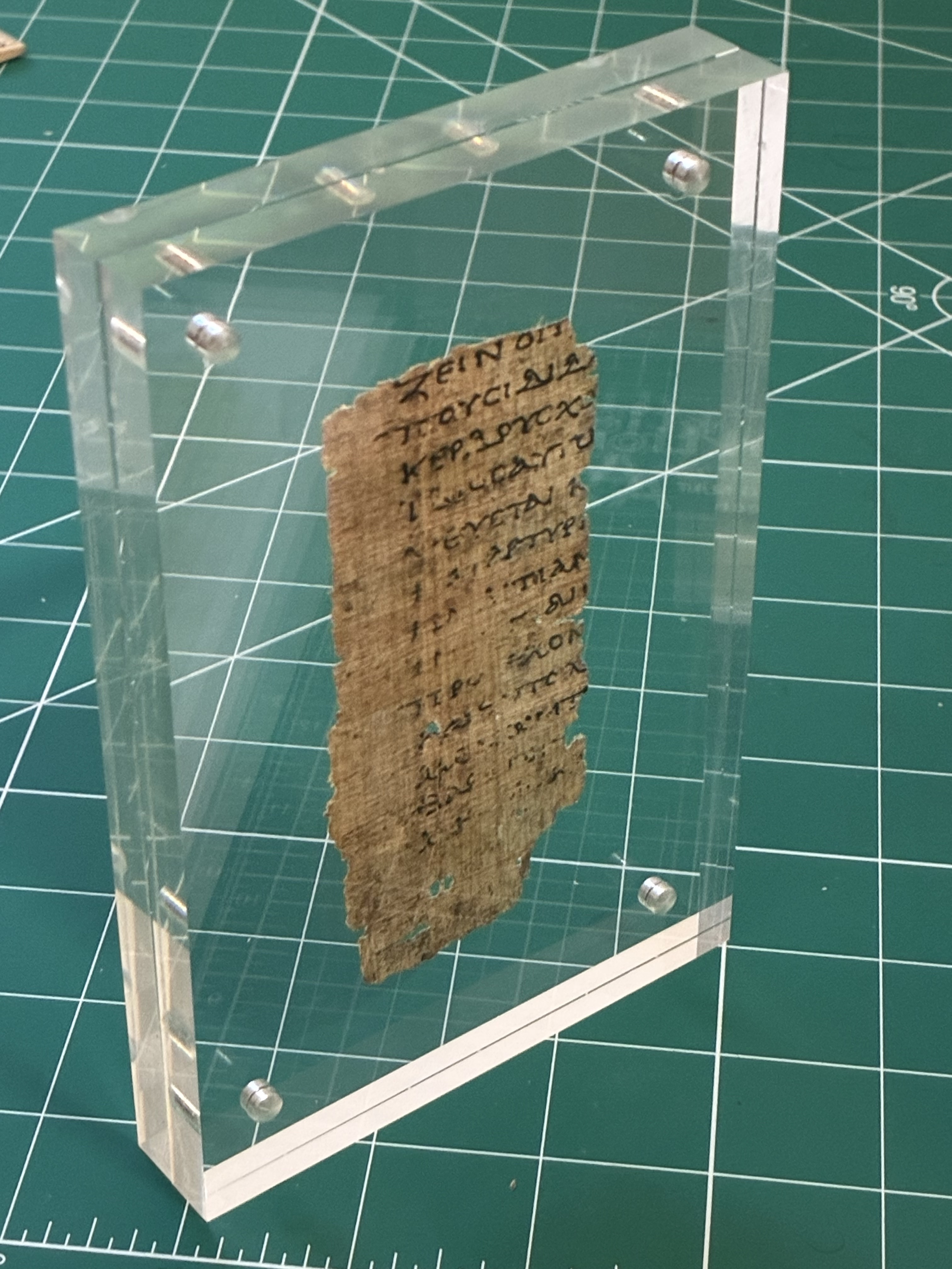Papyrus 32 Replica — A Rare Early Witness to Paul’s Letter to Titus!