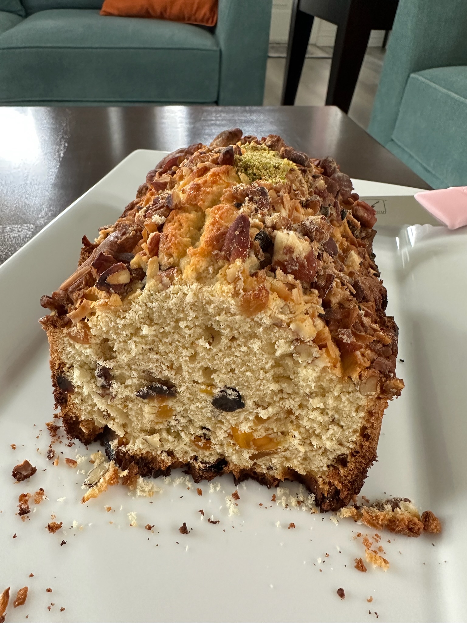 Nutty Dried Fruit cake
