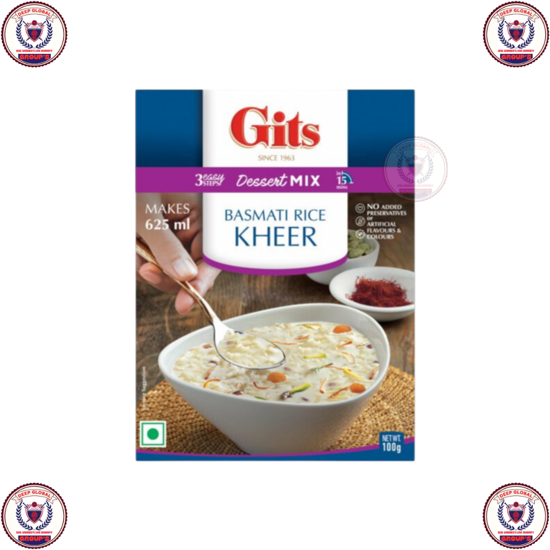 Gits Basmati Rice Kheer (Instant mix 100g pack of 1)