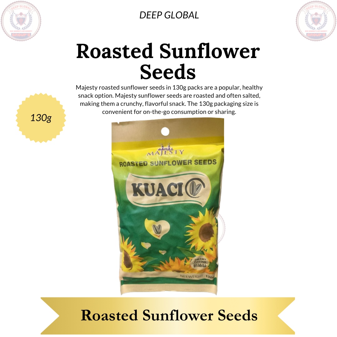 Majesty roasted sunflower seeds 130g