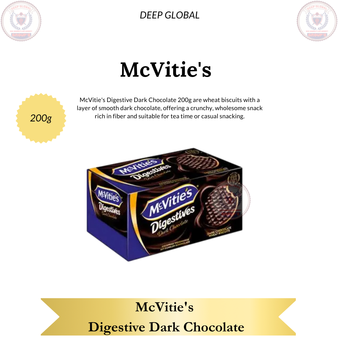 McVitie's Digestive Milk Chocolate 200g