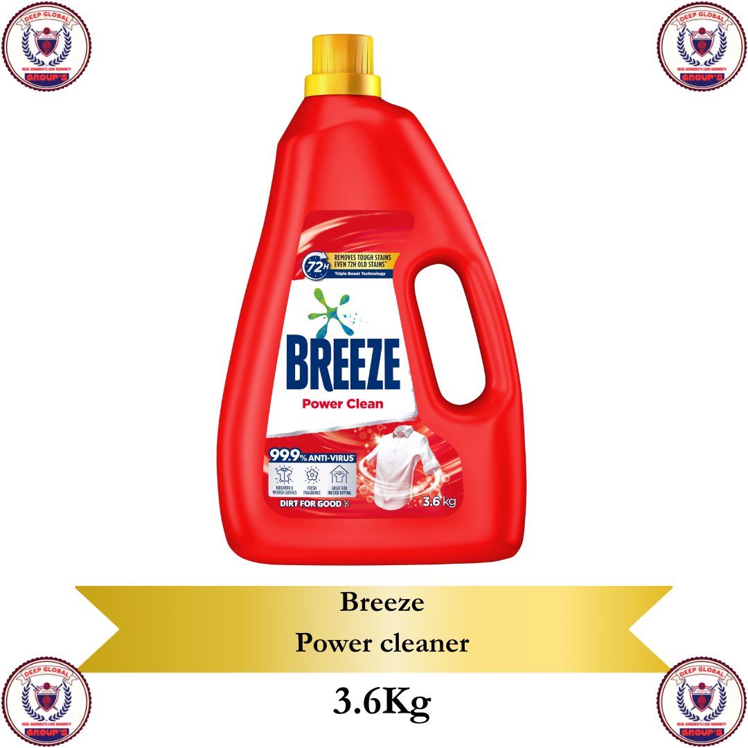 Breeze Power Clean 3.6kg liquid detergent