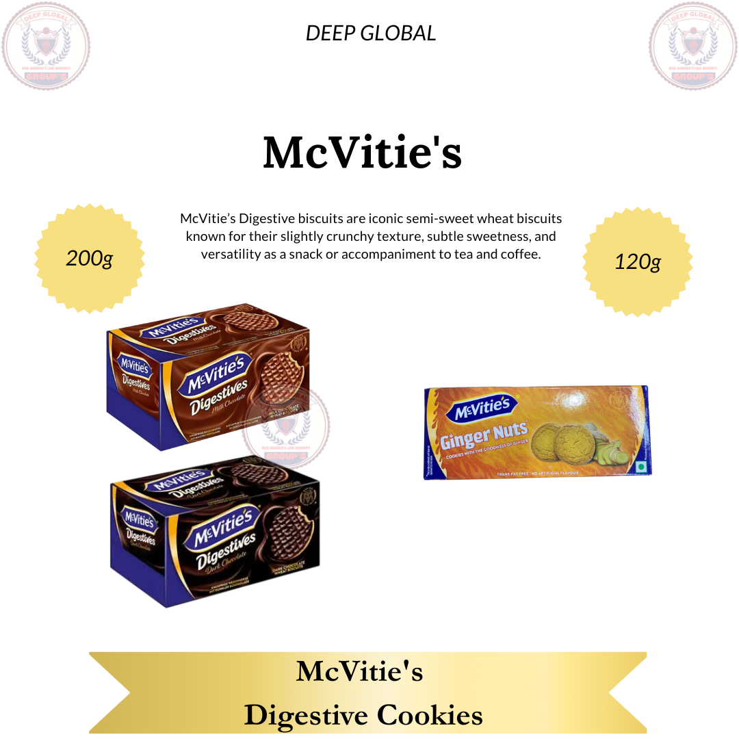 McVitie's Digestive Milk Chocolate 200g - Crunchy Wheat Biscuits with Smooth Milk Chocolate Layer for Sweet Indulgence
