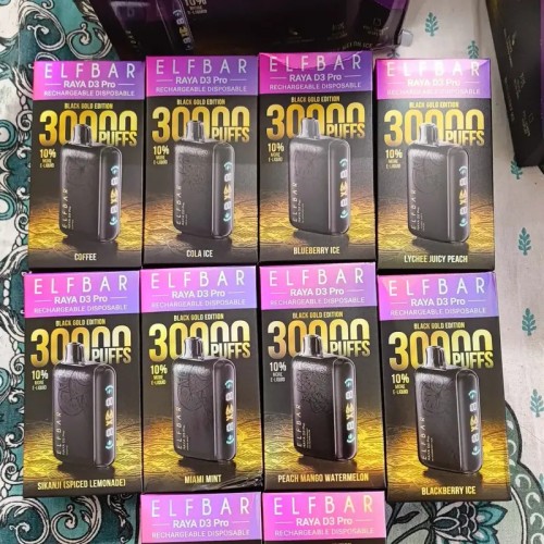 ELFBAR RAYA D3 Pro Rechargeable Disposable Vape
