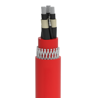 (N)TSCGEWOEU VDE 0250-813 High Voltage Mobile Cable with Integrated Fiber Optics 3.6/6 kV to 12/20 kV for Cranes & Heavy Industrial Machinery