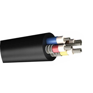 Kabel Tambang BS 6708 Tipe 7 640/1100V Kabel Daya Fleksibel EPR untuk Mesin Excavating & Crushing (Heavy Duty Chloroprene Sheath)