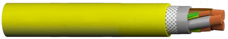 PUR HF WITH ANTITWISTING PROTECTION 1 KV HALOGEN-FREE LOW VOLTAGE POWER CABLES FOR MOBILE APPLICATIONS