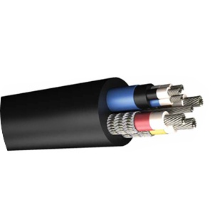 Kabel Tambang BS 6708 Type 7S 640/1100V Kabel Fleksibel Tugas Berat untuk Mesin Gali & Crushing dengan Konduktor Tembaga Berlapis Timah dan Selubung Chloroprene