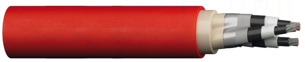 NTSCGEWOEU 3 - 30 KV MEDIUM VOLTAGE FLEXIBLE CABLES FOR USE IN WATER WITH COPPER CORE SHIELD