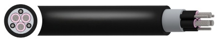 (N)TSCGEWÖU 3.6/6 kV & 6/10 kV Submersible Cable High-Performance Flexible Power Supply for Pumps, Dredges, Mining & Marine Applications
