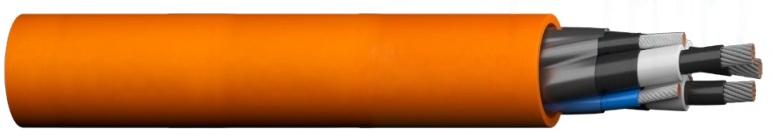 (N)TSCGEH3S  6 - 10 KV PUR POWER CABLE FOR TRAILING APPLICATION