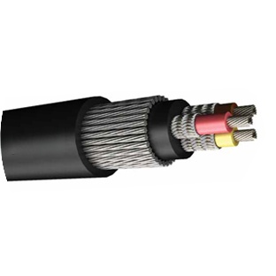 Kabel Industri BS 6708 Type 201 640/1100V Fleksibel untuk Mesin Excavator & Crusher dengan Pelindung Baja & Selubung Chloroprene