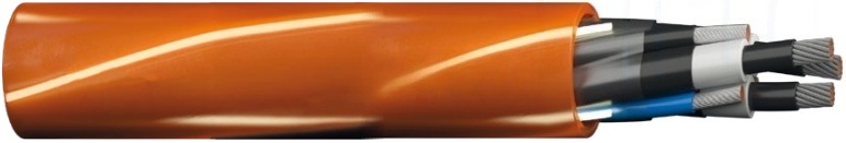(N)TSCGH3S 6 - 10 KV  LUMINESCENT POWER CABLE FOR TRAILING APPLICATION