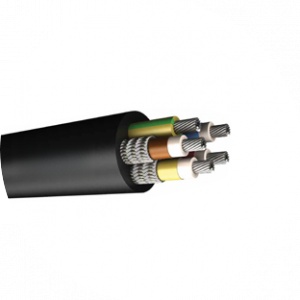 Kabel Tambang BS 6708 Tipe 44 untuk Mesin Bor Tangan Konduktor Tembaga Timah, Isolasi EPR, Selubung Chloroprene Tahan Berat