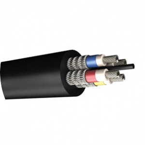 Kabel Industri BS 6708 Type 11 640/1100V untuk Mesin Excavator & Crusher Konduktor Tembaga Tinned, Isolasi EPR, Pelindung Nylon Braided