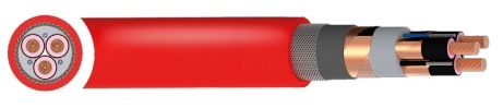 (N)3GHSSYCY Kabel Fleksibel 3.6/6kV & 6/10kV untuk Peralatan Tegangan Menengah di Terowongan dan Pertambangan Bawah Tanah Indoor & Outdoor