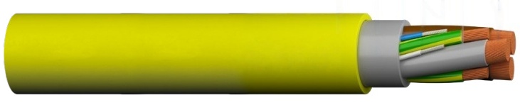 PUR HF WITHOUT ANTITWISTING PROTECTION 1 KV HALOGEN-FREE LOW VOLTAGE POWER CABLES FOR MOBILE APPLICATIONS