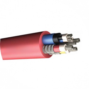 Kabel Tambang BS 6708 Type 307S 1,9/3,3 kV untuk Mesin Excavator dan Crusher dengan Selubung Chloroprene Tugas Berat