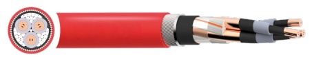 BS 6622 CU XLPE AWA/SWA PVC 3.8/6.6kV Armoured Power Cable – Single & Multi-Core, Direct Burial, Outdoor & Underground Applications