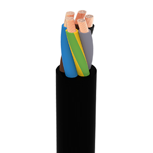 Kabel Fleksibel H07ZZ-F Bebas Halogen 450/750V untuk Indoor & Outdoor, Tahan Air, Minyak, dan Area Berbahaya