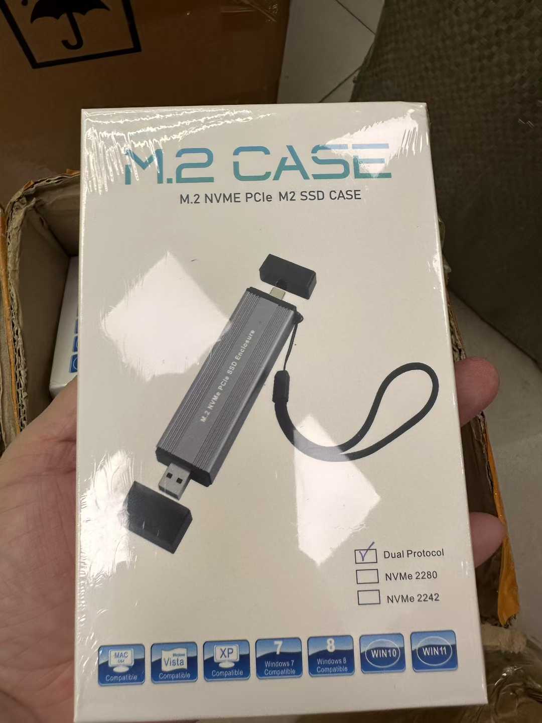 M.2 NVME SSD Case