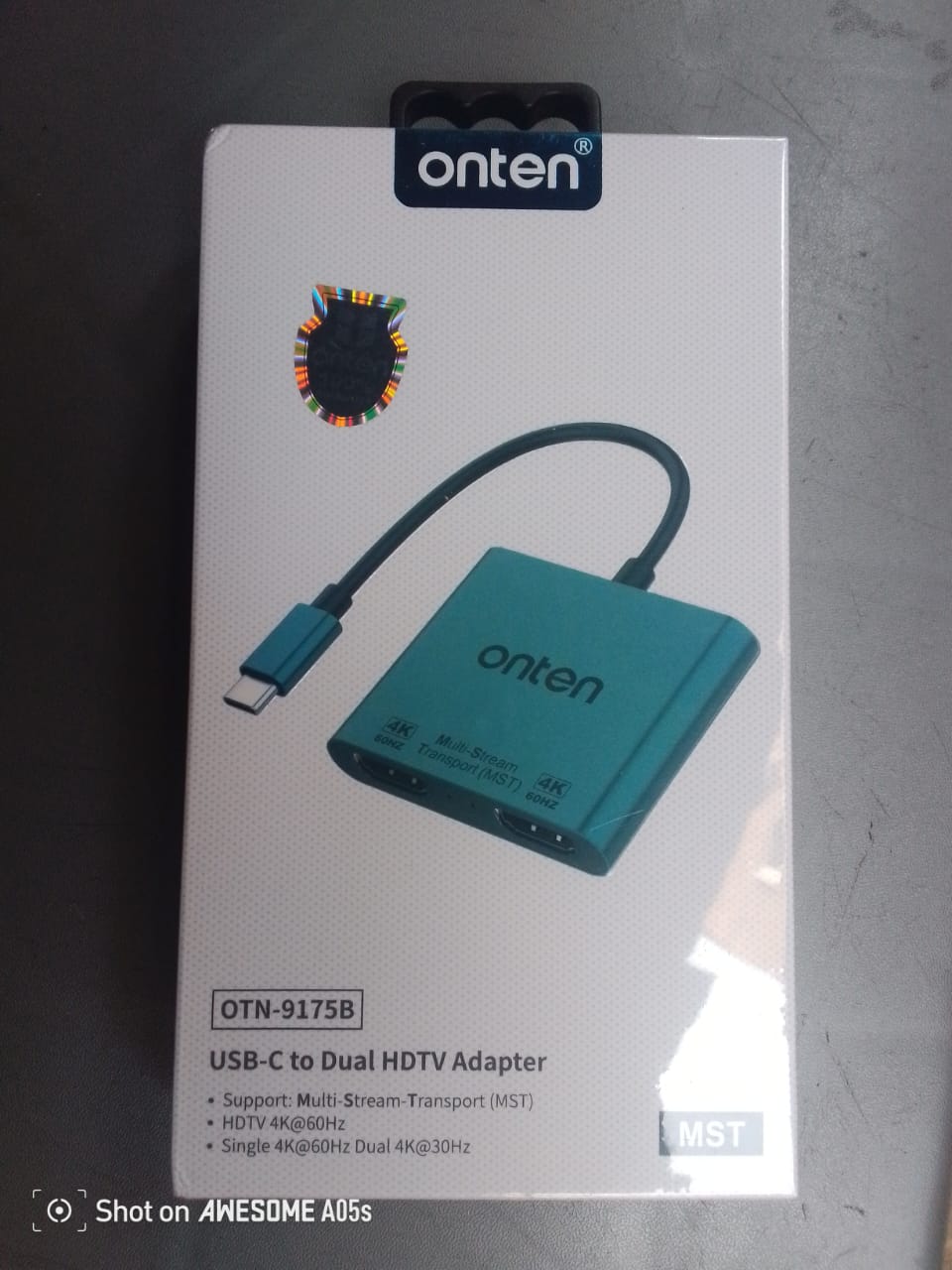 USB-C to Dual HDTV Adapter