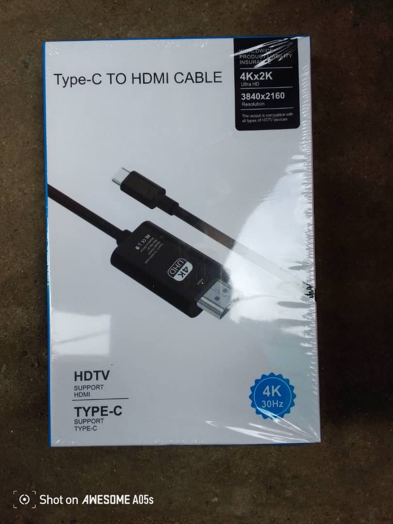 Type-C to HDMI Cable