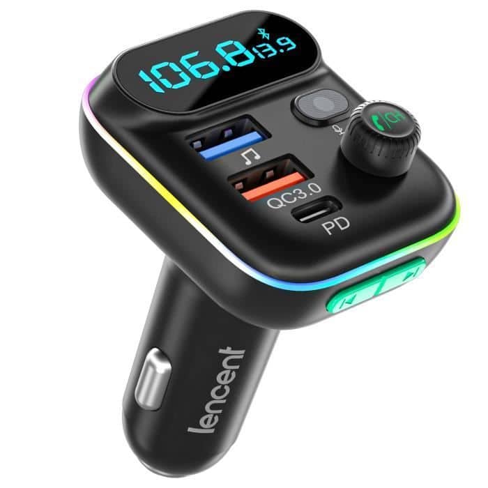 Bluetooth FM Transmitter Car Adapter