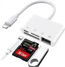 3-in-1 Lightning Card Reader