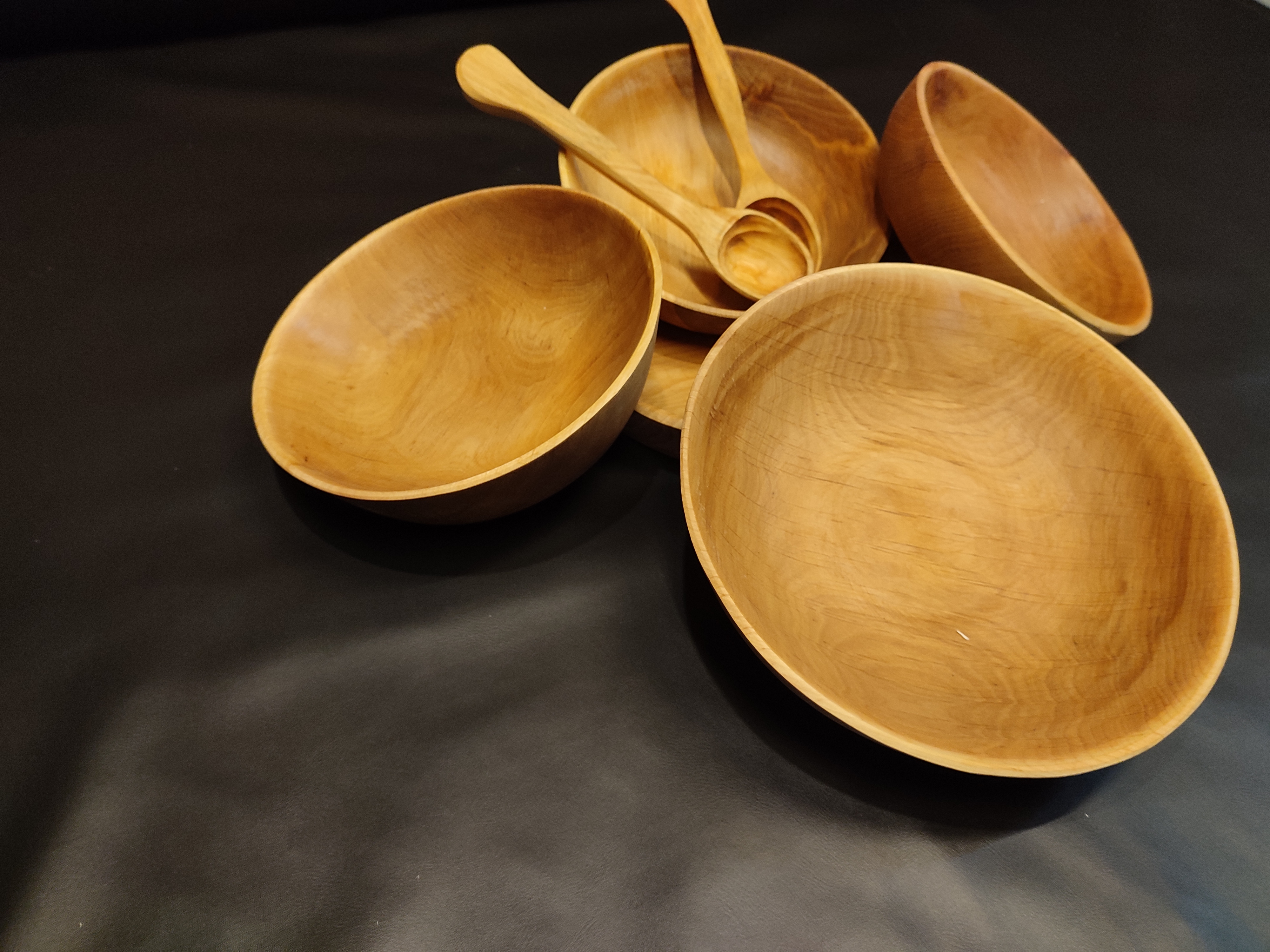 Miska drewniana mała 180 mm