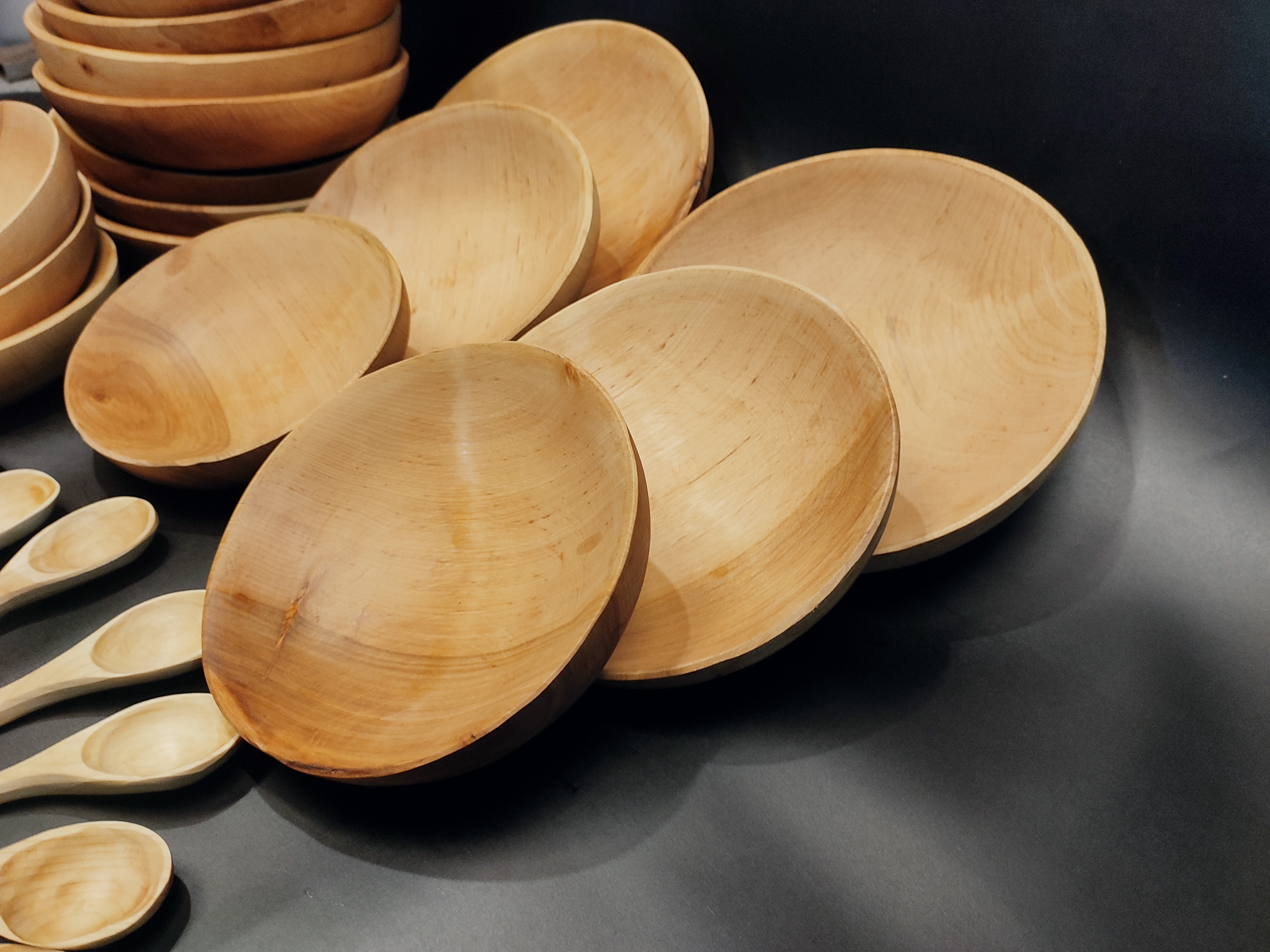 Miska drewniana 230 mm   