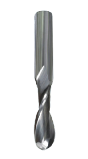 Two Flute Solid Carbide Ball Nose Spiral Bit