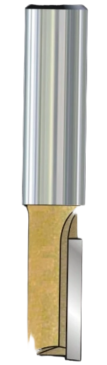 T.C.T Brazed Straight Router Bit