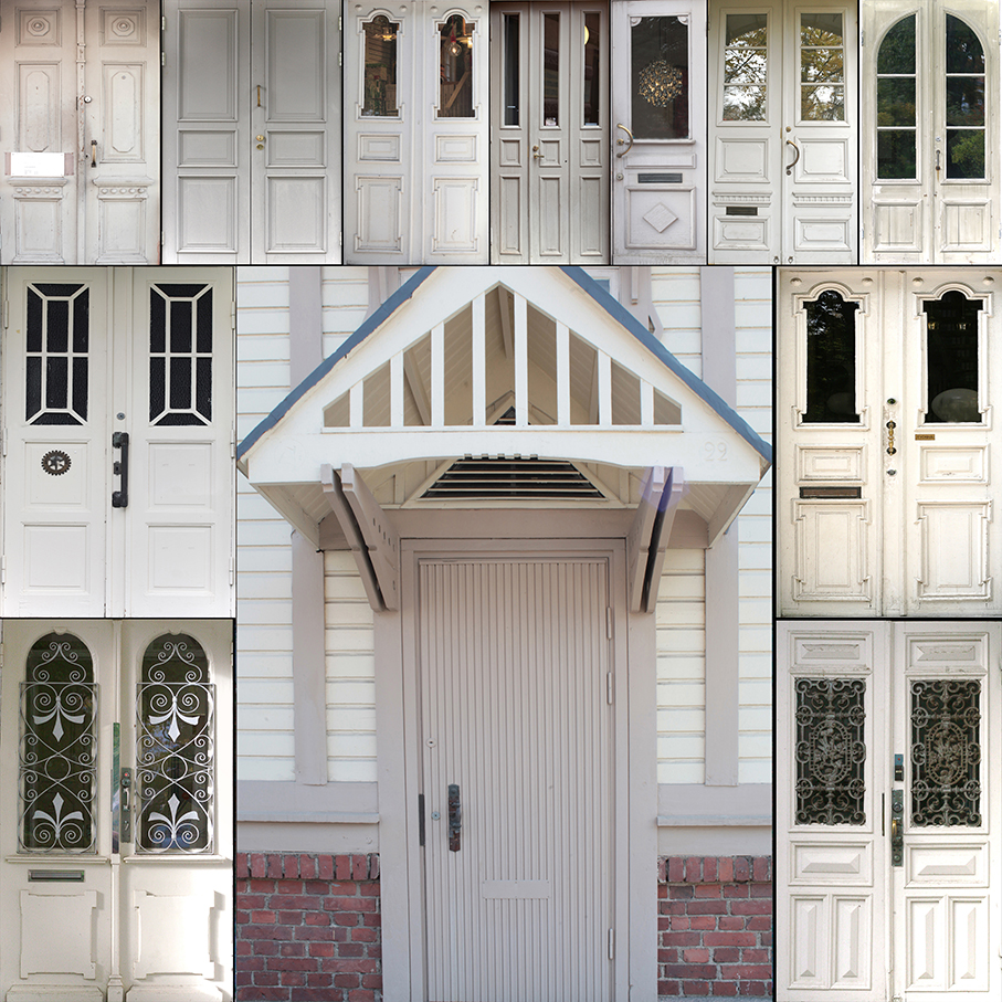 Art exhibition catalogue "TURUN OVET. THE DOORS OF TURKU"