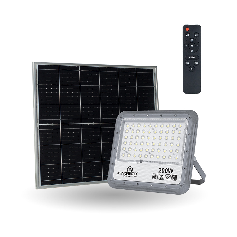 Đèn pha led năng lượng mặt trời KINGECO