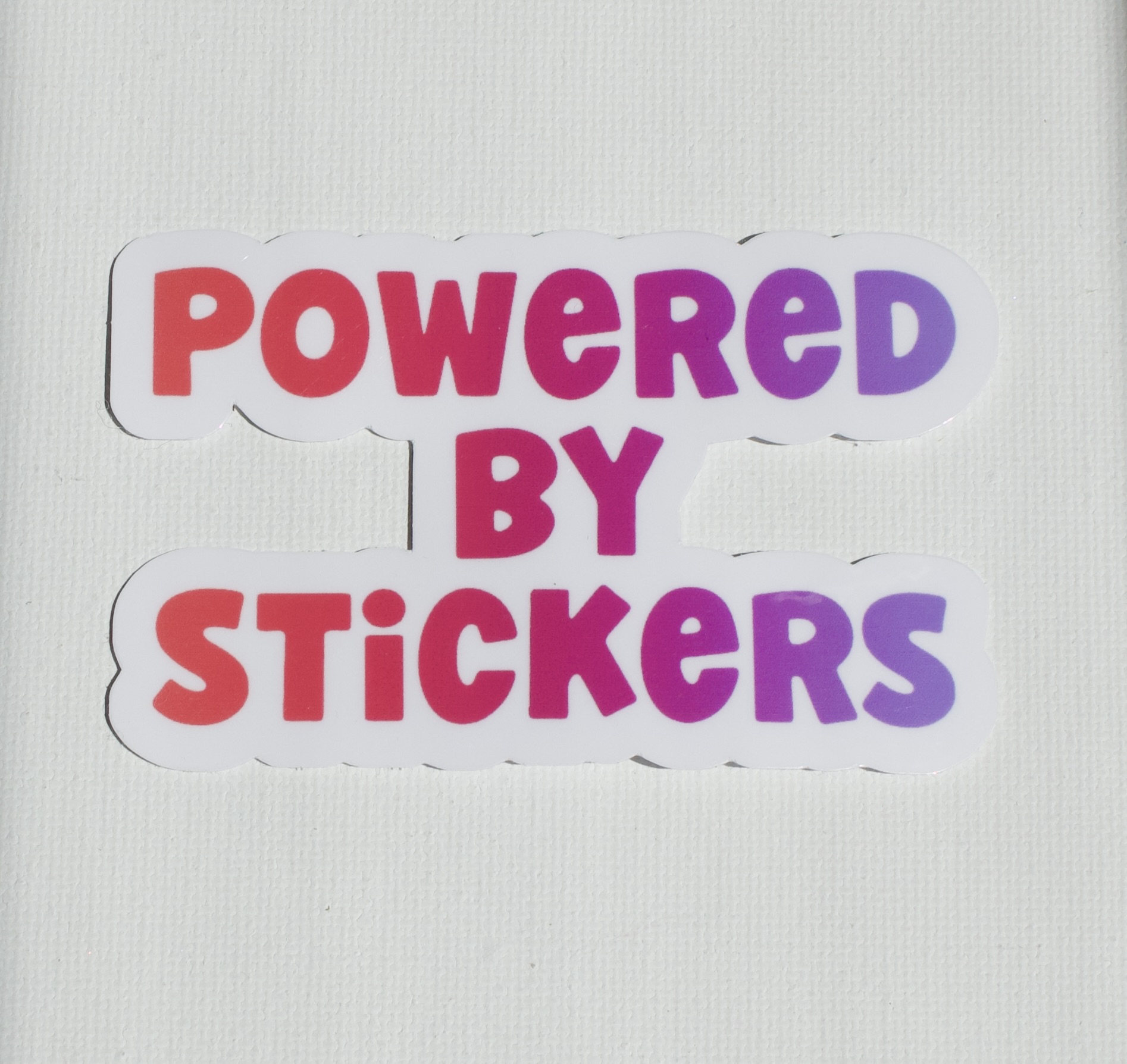 Powered By Stickers Sticker