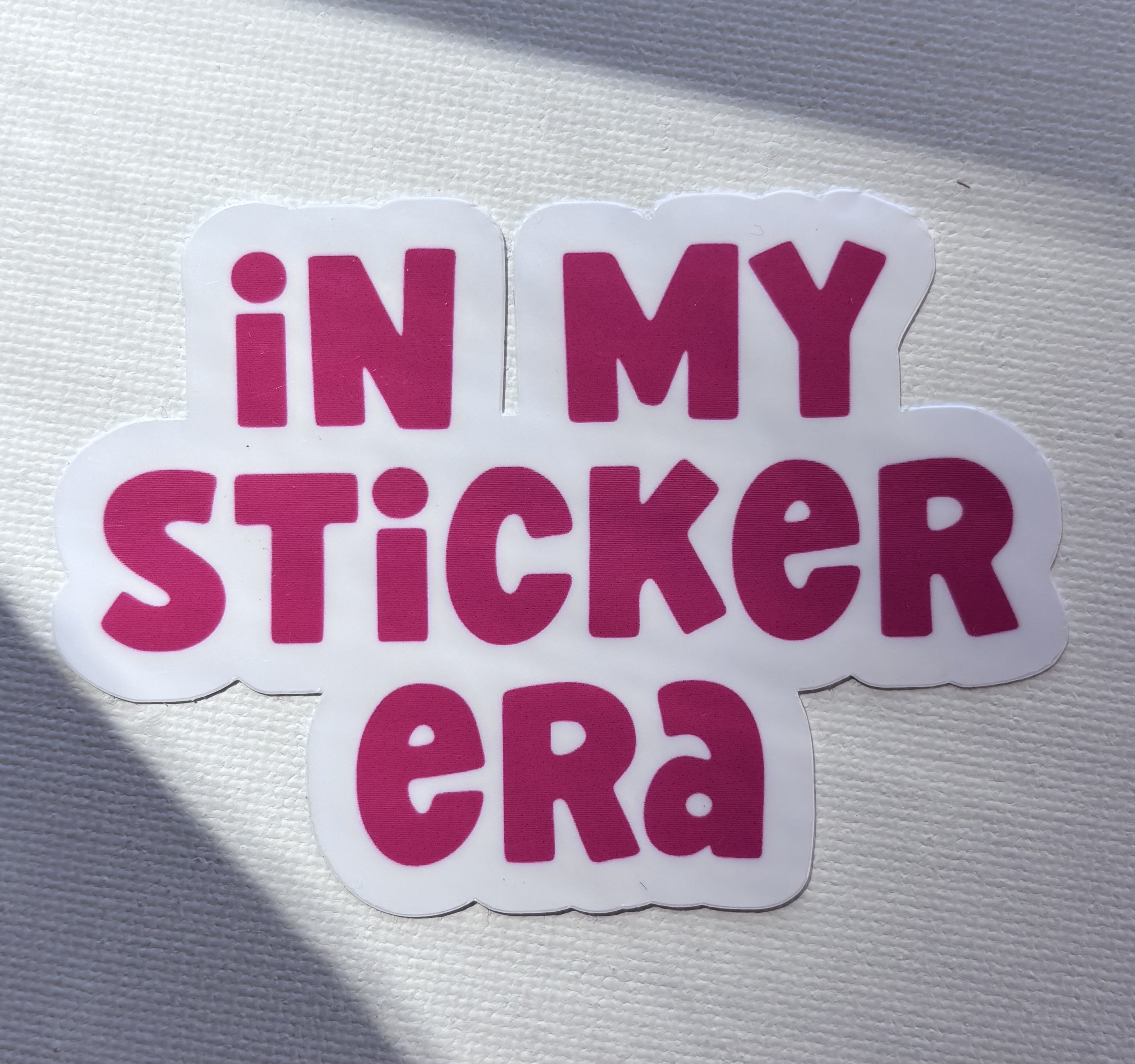 In My Sticker Era Sticker