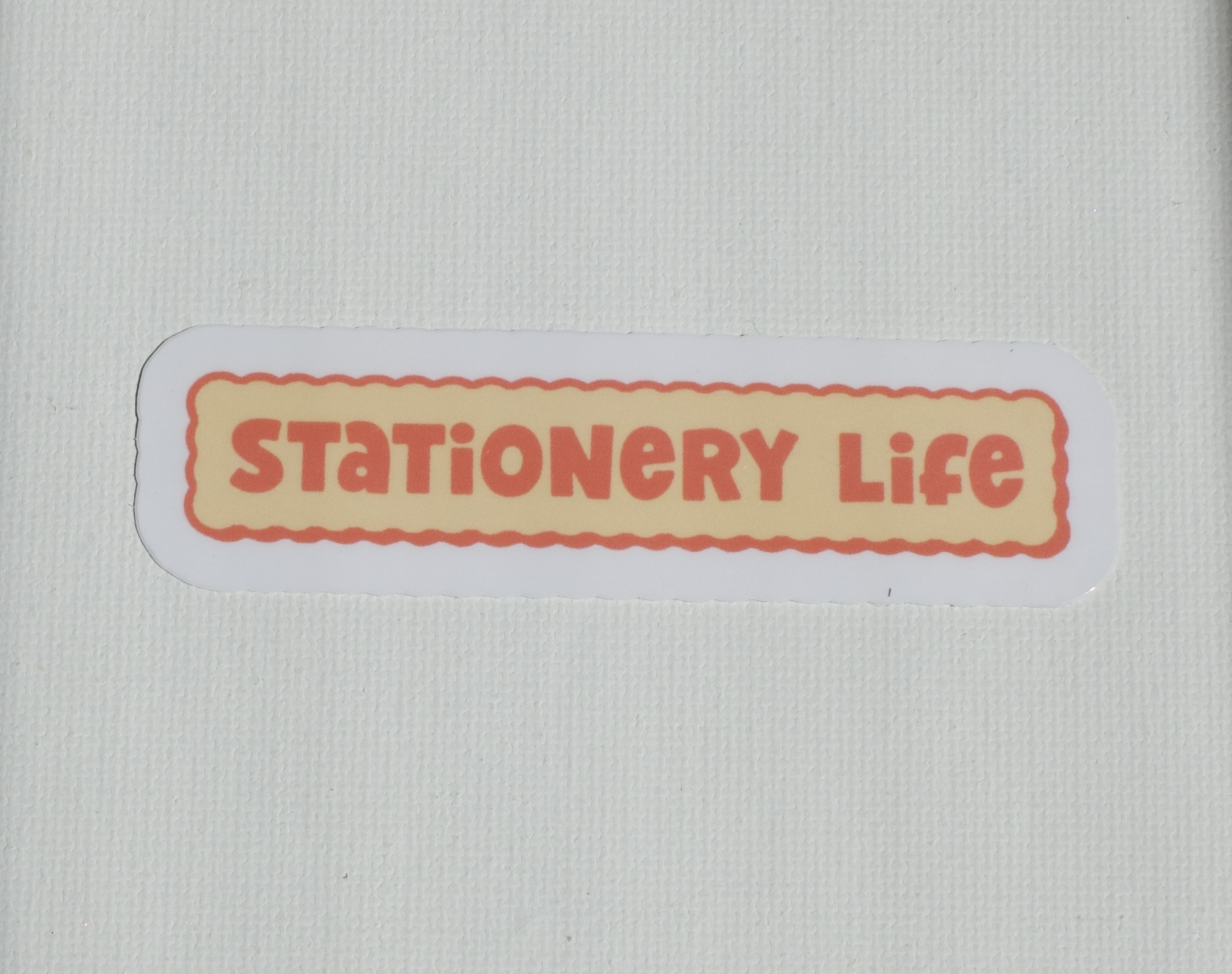 Stationery Life Sticker